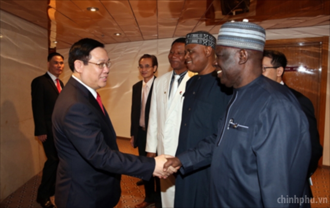 Phó Thủ tướng Vương Đình Huệ tiếp đoàn Hiệp hội DN Nigeria-Việt Nam.